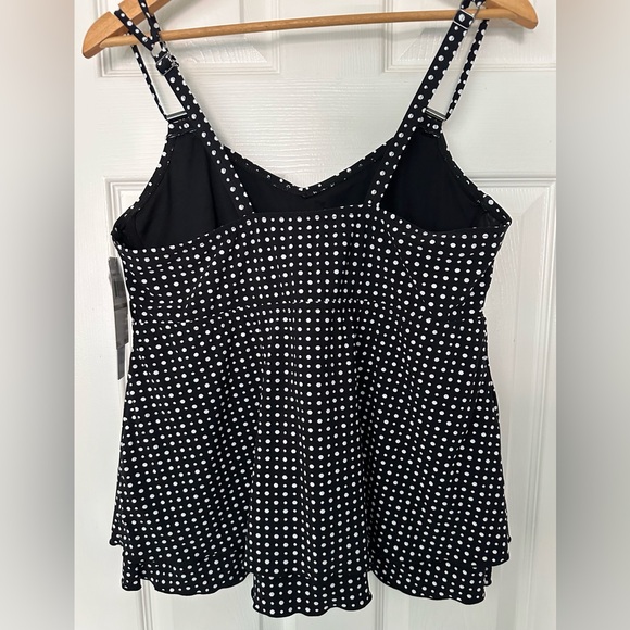 NWOT Christina Polka Dot Tankini - Picture 3 of 4